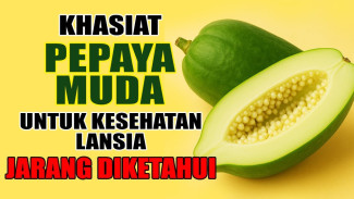Rahasia Lansia Sehat: Pepaya Muda Ternyata Eliksir Anti-Aging, Papainnya 10 Kali Lipat Lebih Dahsyat
