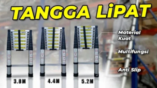 5 Tangga Teleskopik Paling Worth It 2025! Ringkas, Kuat, dan Wajib Punya di Rumah