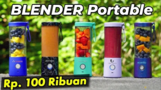 5 Blender Portable Terbaik! Nomor 3 Paling Kecil Tapi Tenaganya Gak Masuk Akal
