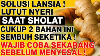 Dramatis! Nyeri Lutut saat Sujud Bukan Asam Urat, Ternyata 'Pengapuran' Haus Pelumas Alami Ini