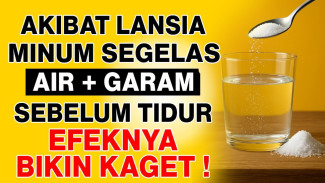 Air Garam Bukan Detoks, Malah Merusak Ginjal Perlahan! Siapa Sangka Ini Tindakan Paling Fatal untuk Lansia