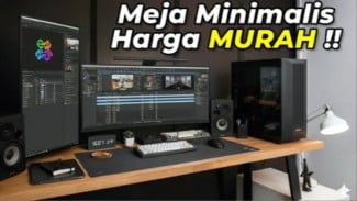 5 Meja Kantor Murah tapi Kokoh & Elegan! No.3 Kuat Nahan Beban 30 KG!