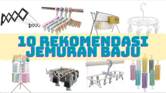 10 Jemuran Baju Terbaik dan Hemat Ruang: Dari Bayi Hingga Stainless Steel Kuat!