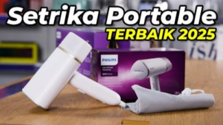 Nyetrika Super Praktis! Daftar 7 Setrika Uap Portable Paling Oke, Baju Rapi Seketika Tanpa Capek dan Dijamin Low Watt!