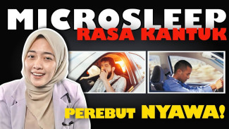 Microsleep Bisa Merenggut Nyawa, Waspadai Kantuk Tiba-tiba Akibat Kurang Tidur