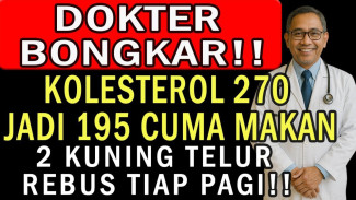 Kolesterol 250 Jadi 180 Cuma Makan 2 Butir Kuning Telur Rebus Setiap Pagi Rahasia Jantung Kuat Lansia