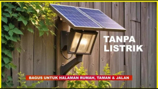 Terang Hemat Energi: Pilih Lampu Panel Surya Agar Aliran Energi Lancar di Rumah!