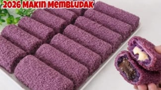 Risol Ubi Ungu Kekinian, Lembut dan Lumer! Ide Jualan yang Lagi Laris Manis