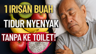 Rahasia Lansia Tidur Pulas 6 Jam Tanpa Kebelet Kencing Cuma Modal Makan Buah Hijau Kecil Ini Malam Hari