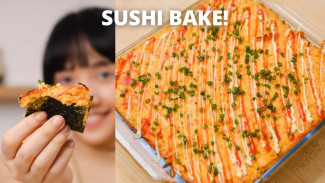 Cocok Buat Sharing! Ini Cara Membuat Sushi Bake Ala Jepang, Enak dan Praktis