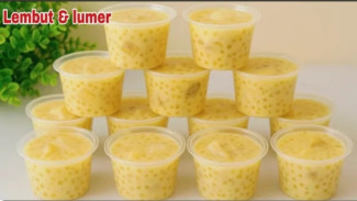 Ide Jualan Puasa Sago Pisang Creamy, Lembut Lumer dan Dijamin Laris Manis