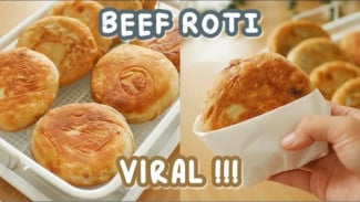 Parah Garingnya! Chinese Beef Roti Viral, Resep Takjil Kulit Berlapis & Dagingnya Juicy Pol!