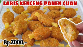 Modal Murah! Kroket Kentang Telur Ini Jadi Rebutan Saat Puasa, Laris Manis Cuma Rp2.000-an!
