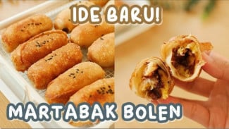 Uniknya! Resep Martabak Pisang Bolen Krispi Berlayer, Isian Cokelat Kejunya Lumer Maksimal!
