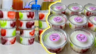 Viral! Puding Tutti Frutti Super Irit dan Cantik, Bisa Jadi Ide Jualan Anak Kos sampai Buka Bersama