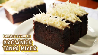 Nyoklat Pol! Resep Brownies Kukus Pemula, Solusi Praktis Tanpa Mixer dan Oven yang Lembutnya Kebangetan!