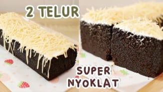 Nyoklat Gila! Resep Brownies Kukus 2 Telur, Solusi Camilan Mewah yang Moist dan Lembutnya Gak Masuk Akal!