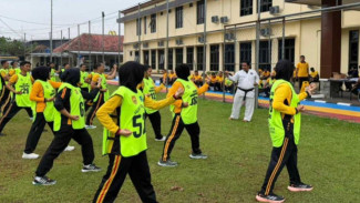 Penilaian Jasmani Polres Purwakarta 2026 Jaga Kesiapan Fisik Personel Hadapi Tugas