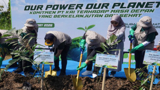 KAI Go Green: Tanam 4.500 Pohon Agroforestri di Subang untuk Lingkungan dan Ekonomi