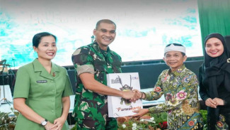 Serah Terima Danmenarmed 1/Sthira Yudha di Purwakarta, Didik Kurniawan Resmi Menjabat