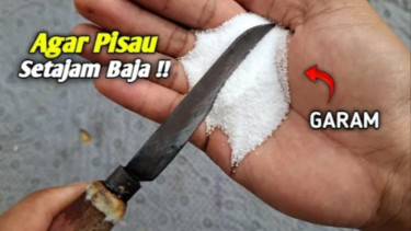 Cara Menajamkan Pisau