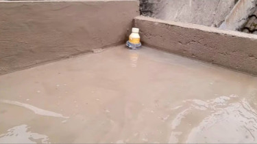 Atap atau dak beton bocor