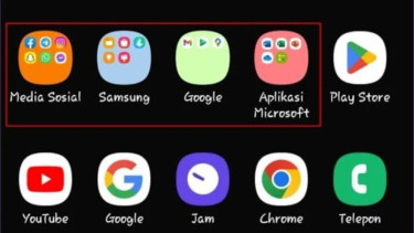 Folder Screen di HP