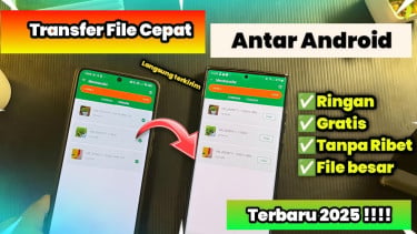 Transfer file antar android