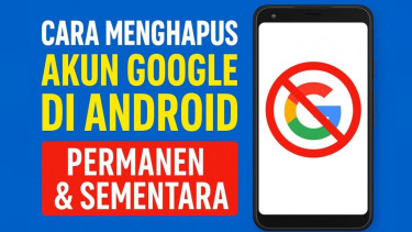 Menghapus akun google