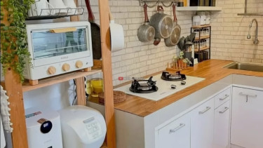 dapur bentuk L 4