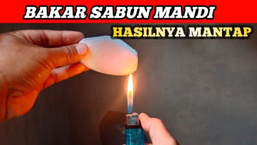 Sabun dibakar