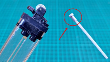 Alat pancing dari korek api