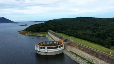 Waduk Jatiluhur Kabupaten Purwakarta.