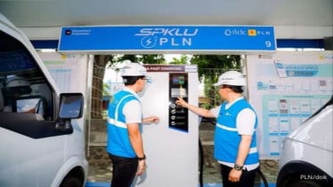 Aktivitas pengisian kendaraan listrik di SPKLU PLN Jawa Barat meningkat signifikan selama RAFI 2026.