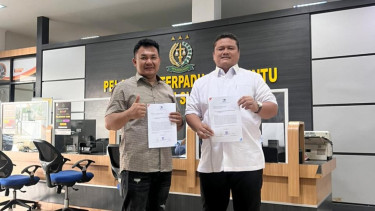 Permohonan tindak lanjut laporan pengaduan (lapdu) resmi diterima oleh pihak Kejari Subang.