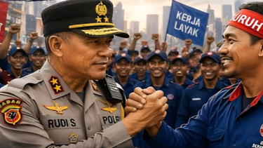 Polda Jabar memperkuat sinergi dengan buruh untuk menjaga stabilitas dan mendorong kesejahteraan jelang Hari Buruh Internasional.