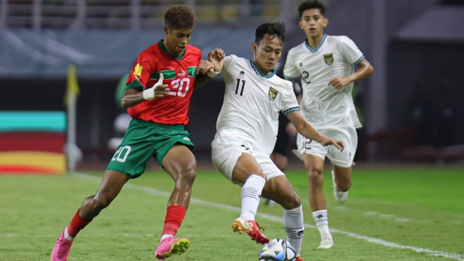 Pemain Timnas Indonesia U-17 vs Maroko