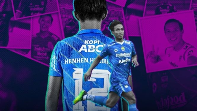 Henhen Herdiana kembali ke Persib ditukar dengan Robi Darwis