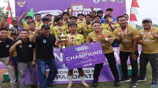 ASAD Purwakarta FC juara FJL National U-15 Series 2023