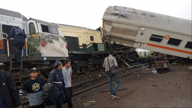 Kecelakaan kereta api di Cicalengka, Bandung
