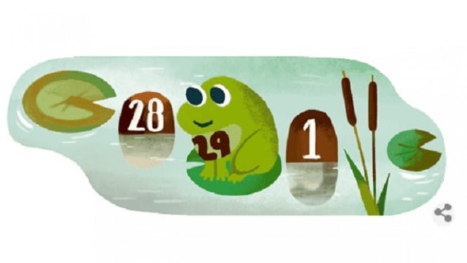 Google Doodle rayakan Hari Kabisat