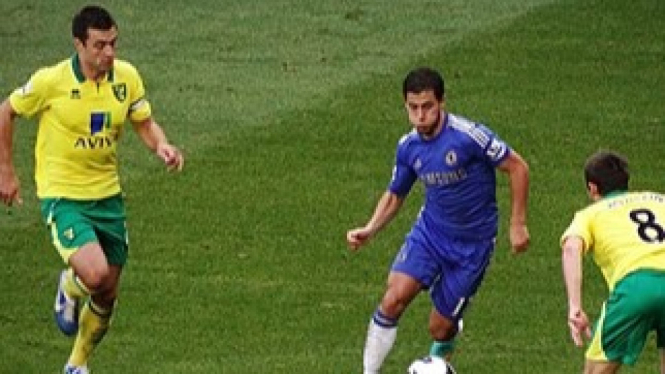 Eden Hazard saat berseragam Chelsea