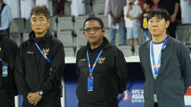 Manajer dan staf Pelatih Timnas Indonesia U-23