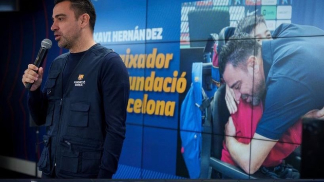 Pelatih Barcelona, Xavi Hernandez