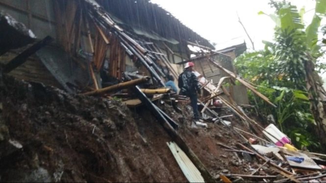 Kondisi rumah warga di Sukabumi