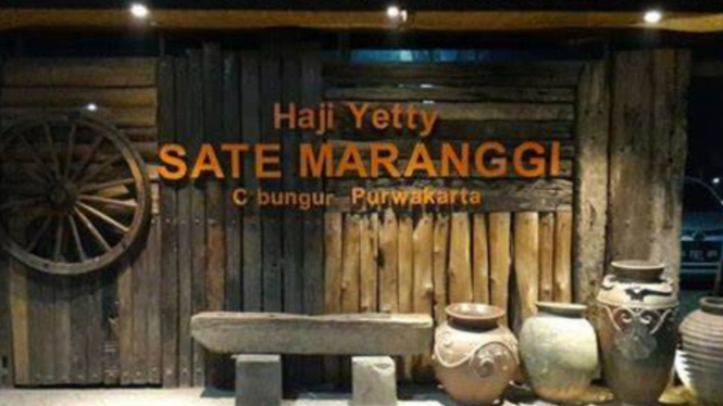 Sate Maranggi Hj. Yetty Purwakarta