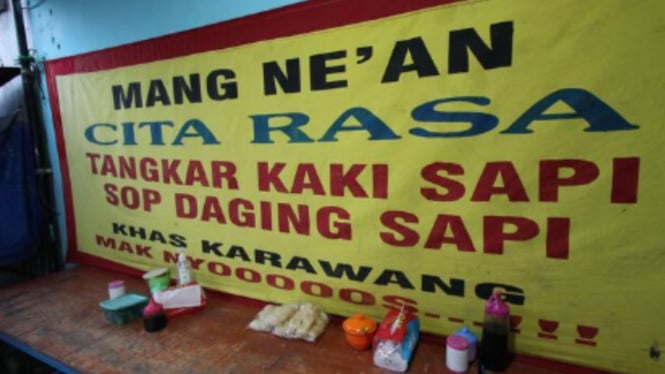 Soto Tangkar Mang Nean Karawang