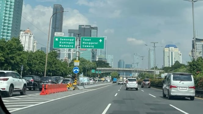 Jalanan di Jakarta