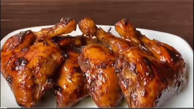 Resep ayam bakar untuk malam tahun baru