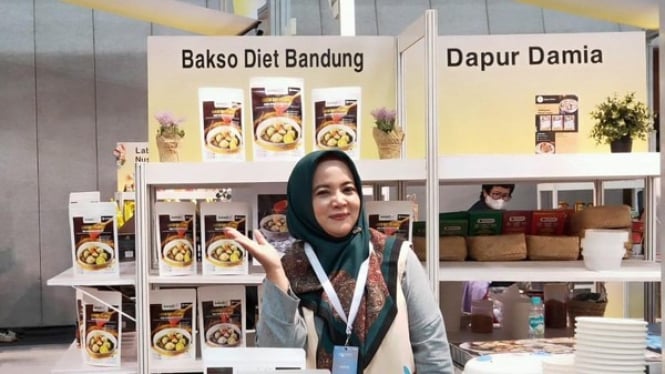 Pengusaha Bakso Diet Bandung, Arny Nuraeni